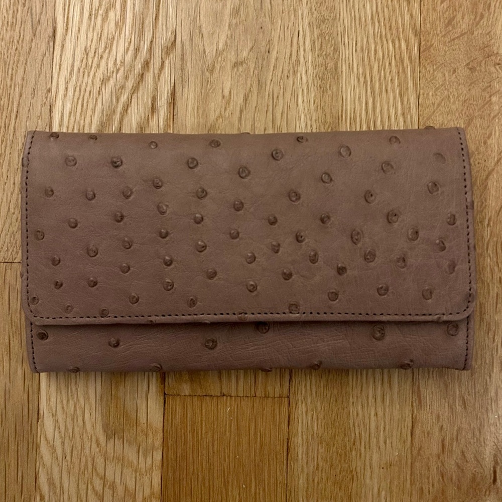 Karoo Classics - Genuine Ostrich Leather Wallet (Brown)
